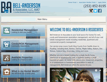 Tablet Screenshot of bell-anderson.net